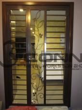 Wrought Iron Door Grille