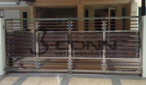 Stainless Steel Main Gate