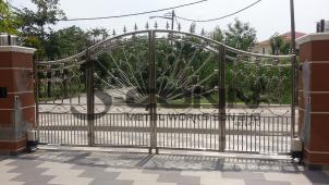 Stainless Steel Folding Main Gate