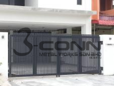 Mild Steel Folding Main Gate