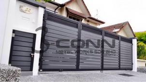 Mild Steel Folding Main Gate