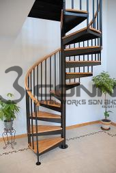 Spiral Shape Staircase