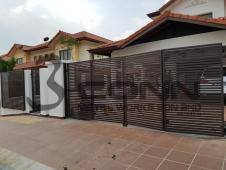 Mild Steel Folding Main Gate