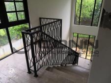 Wrought Iron Staircase Railing