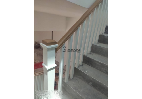 Nyatoh Wooden Staircase Railing