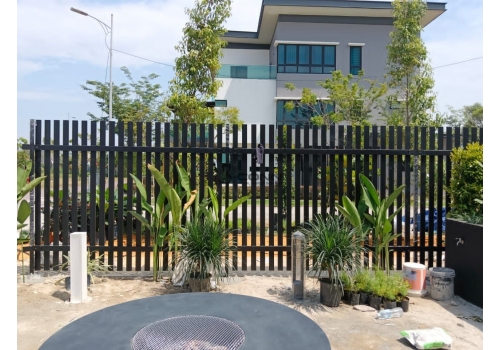 Galvanized Mild Steel Fence