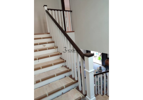 Nyatoh Wooden Staircase Railing