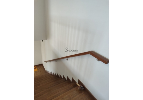 Nyatoh Wooden Wall Mounted Handrail