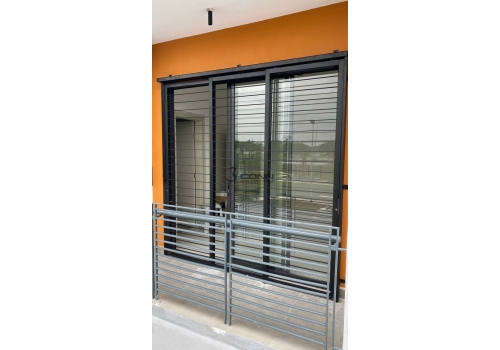 Mild Steel Sliding Door Grille