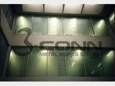 Frosted With Grid Cut