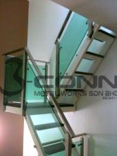 Stainless Steel Staircase