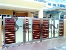 Stainless Steel Main Gate