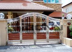 Stainless Steel Main Gate