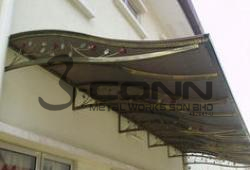 Wrought Iron Awning