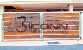 Stainless Steel Main Gate