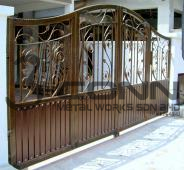 Wrought Iron Main Gate