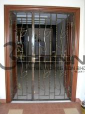 Wrought Iron Door Grill