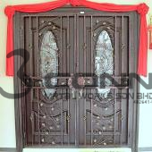 Wrought Iron Door Grill