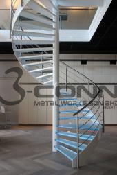 Stainless Steel Spiral Staircase