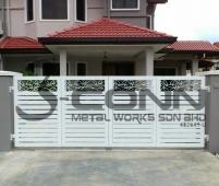 Mild Steel Folding Main Gate