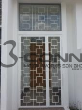 Wrought Iron Door Grille