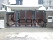 Mild Steel Folding Main Gate