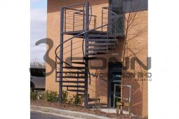 Mild Steel Spiral Staircase