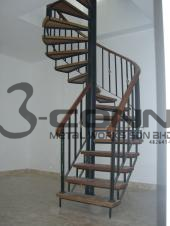 Mild Steel Spiral Staircase