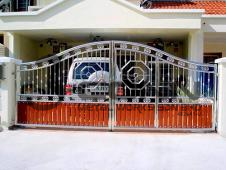 Stainless Steel Main Gate