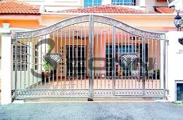 Stainless Steel Main Gate