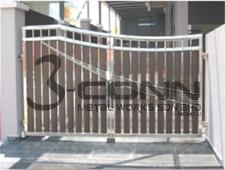 Stainless Steel Main Gate