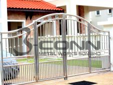 Stainless Steel Main Gate