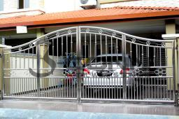 Stainless Steel Main Gate