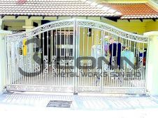 Stainless Steel Main Gate