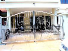 Stainless Steel Main Gate