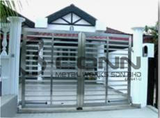 Stainless Steel Main Gate