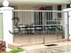 Stainless Steel Main Gate