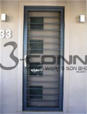 Mild Steel Door Grille