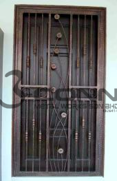 Wrought Iron Door Grille