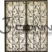 Wrought Iron Door Grille