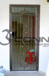 Wrought Iron Door Grille