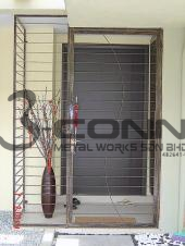 Wrought Iron Door Grille