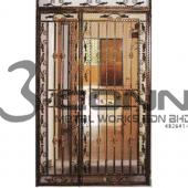 Wrought Iron Door Grille