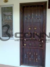 Wrought Iron Door Grille