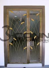 Wrought Iron Door Grille