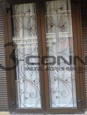 Wrought Iron Door Grille