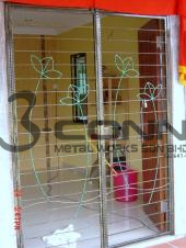 Wrought Iron Door Grille