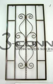 Wrought Iron Window Grille