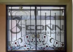 Wrought Iron Window Grille