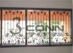 Wrought Iron Window Grille